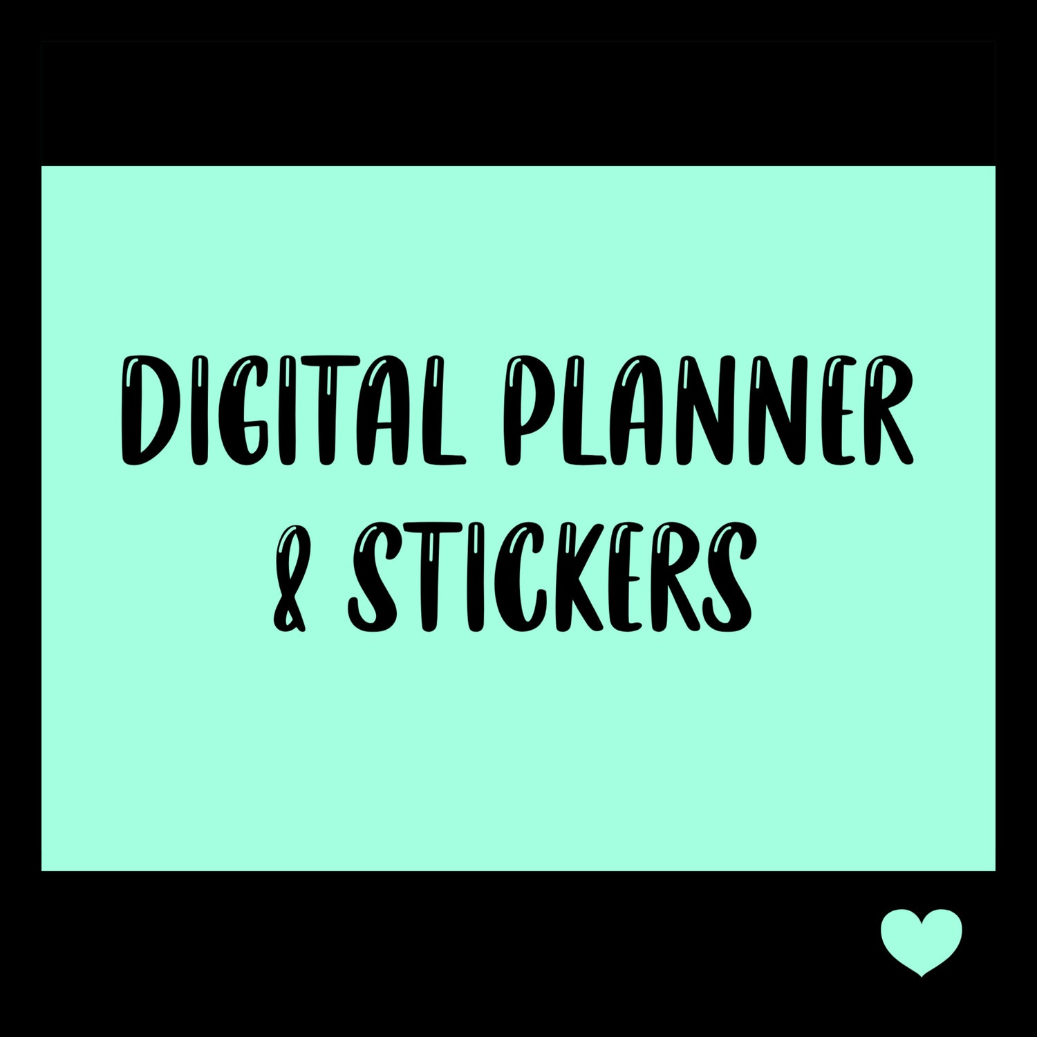 Digitals Planner/ Stickers