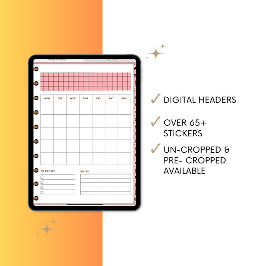 Digital Headers - Series 1 (60+ Stickers)