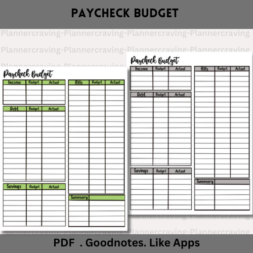 Paycheck (8 Colors)