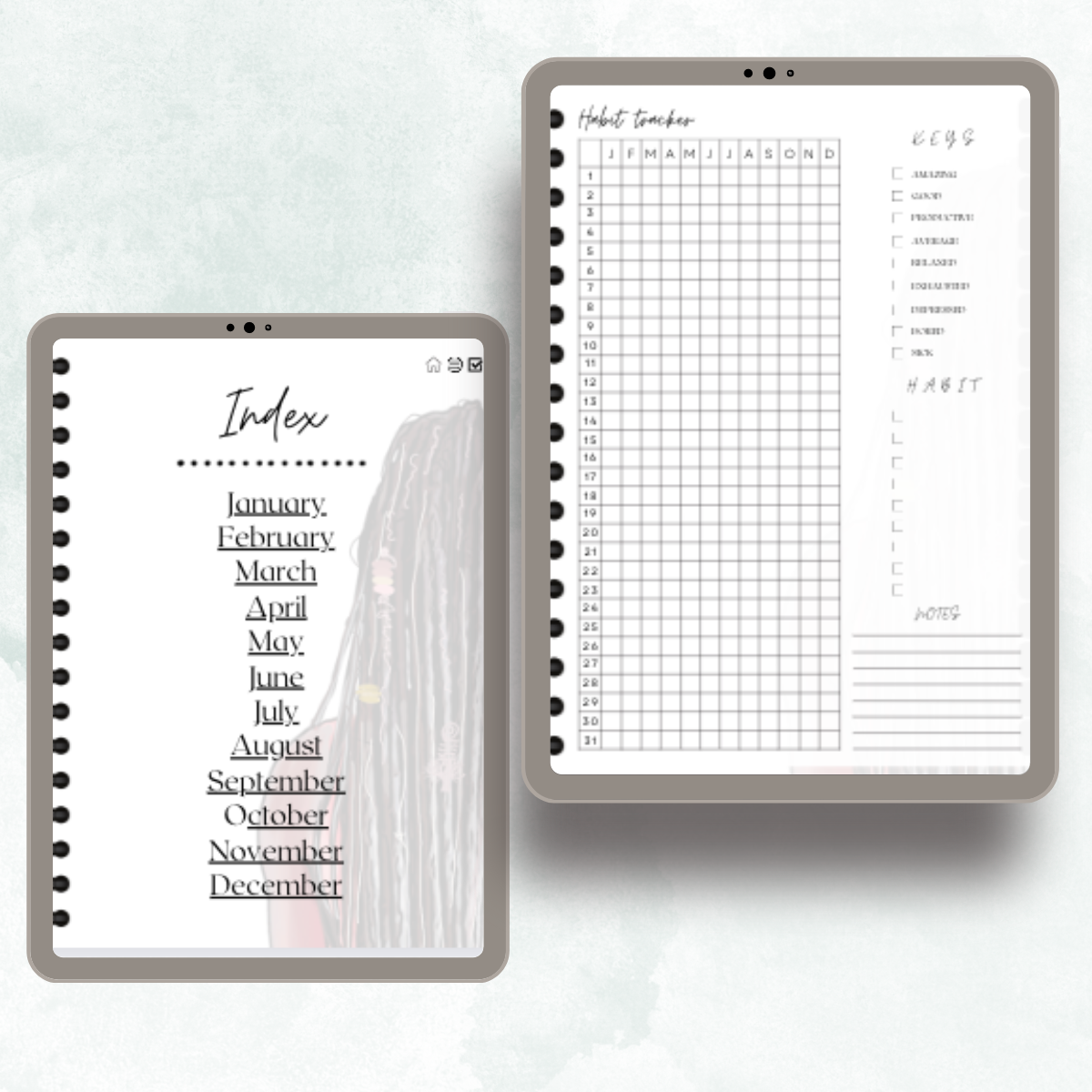 Digital Daily Journal Book | Planner