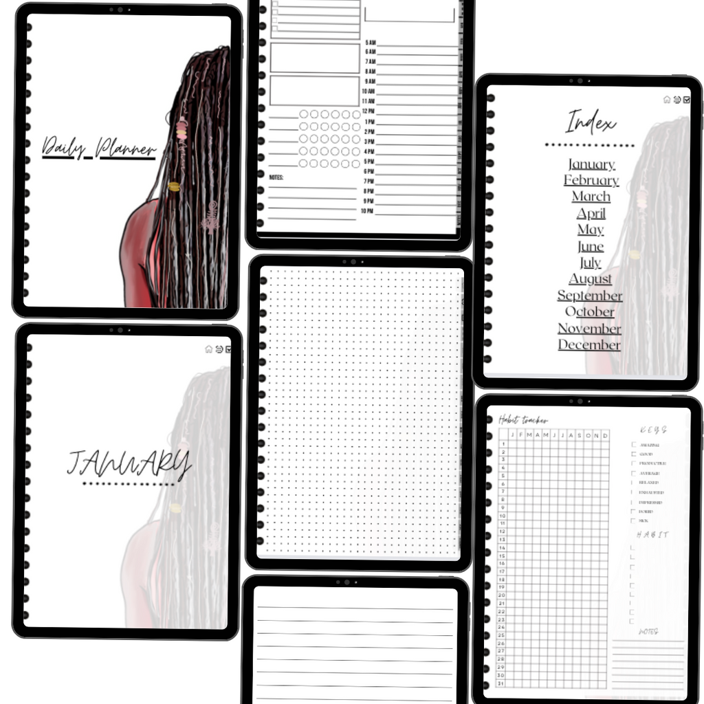 Digital Daily Journal Book | Planner