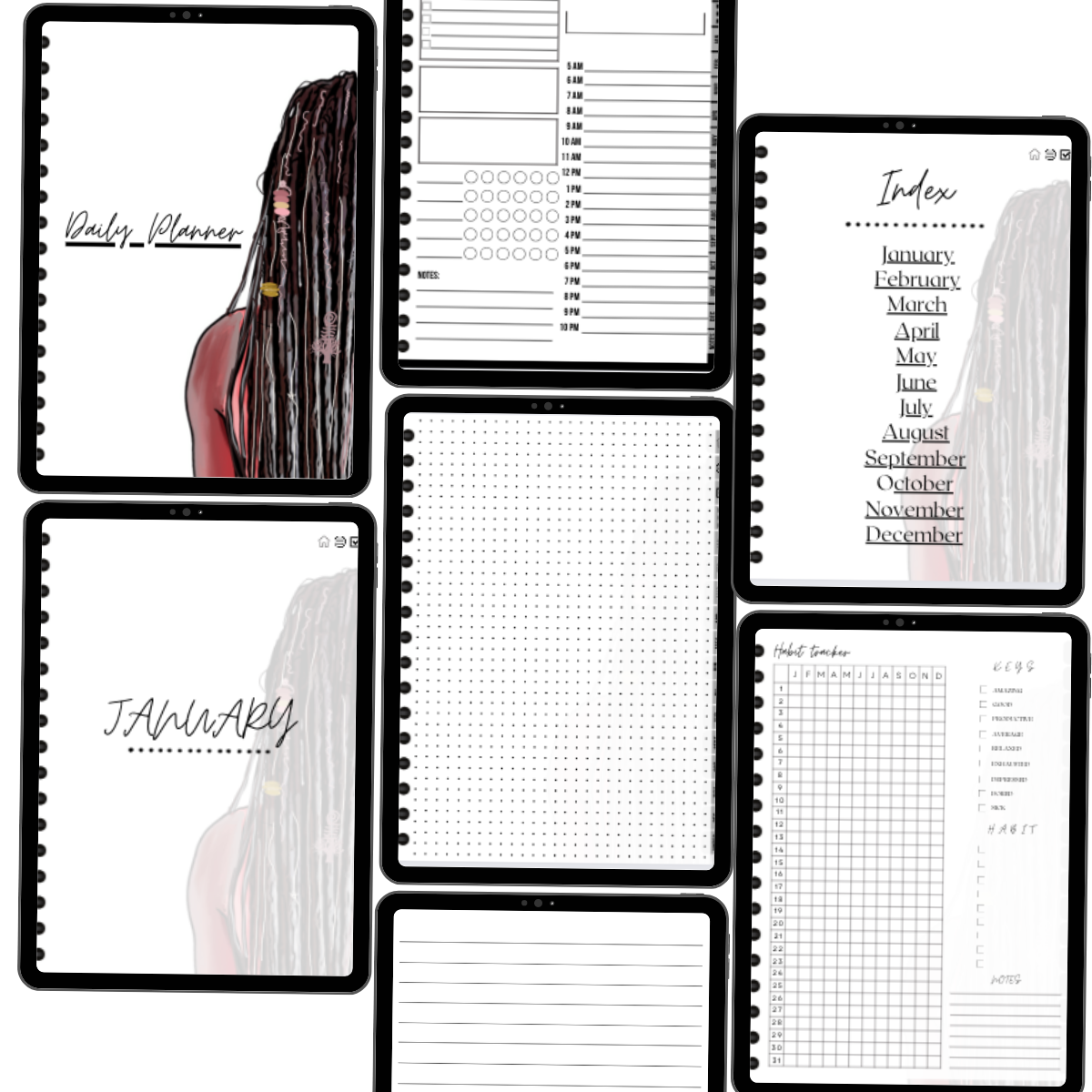 Digital Daily Journal Book | Planner