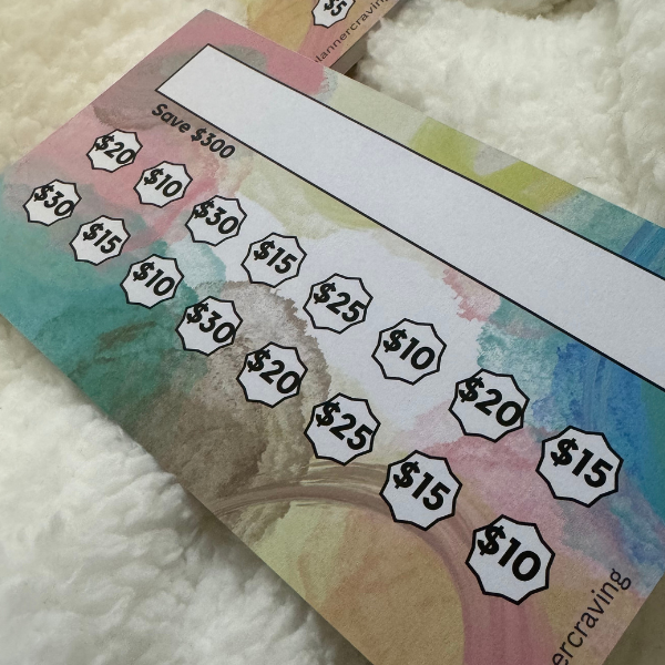 4 x 7 Savings Notepad