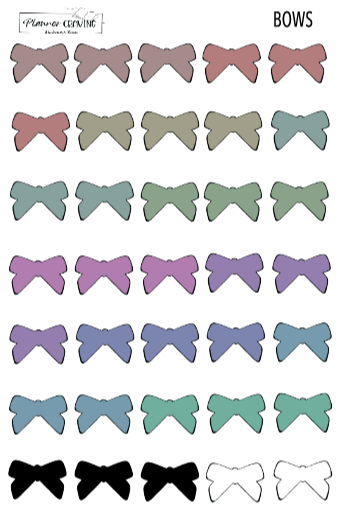 Colored Bows