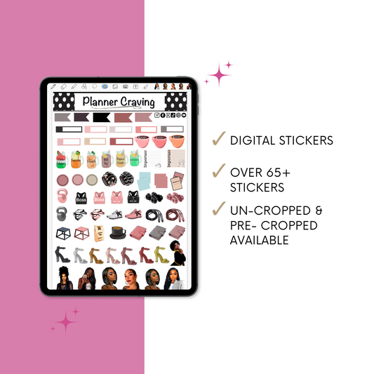 Digital Stickers - Series 1 (65+ Stickers)