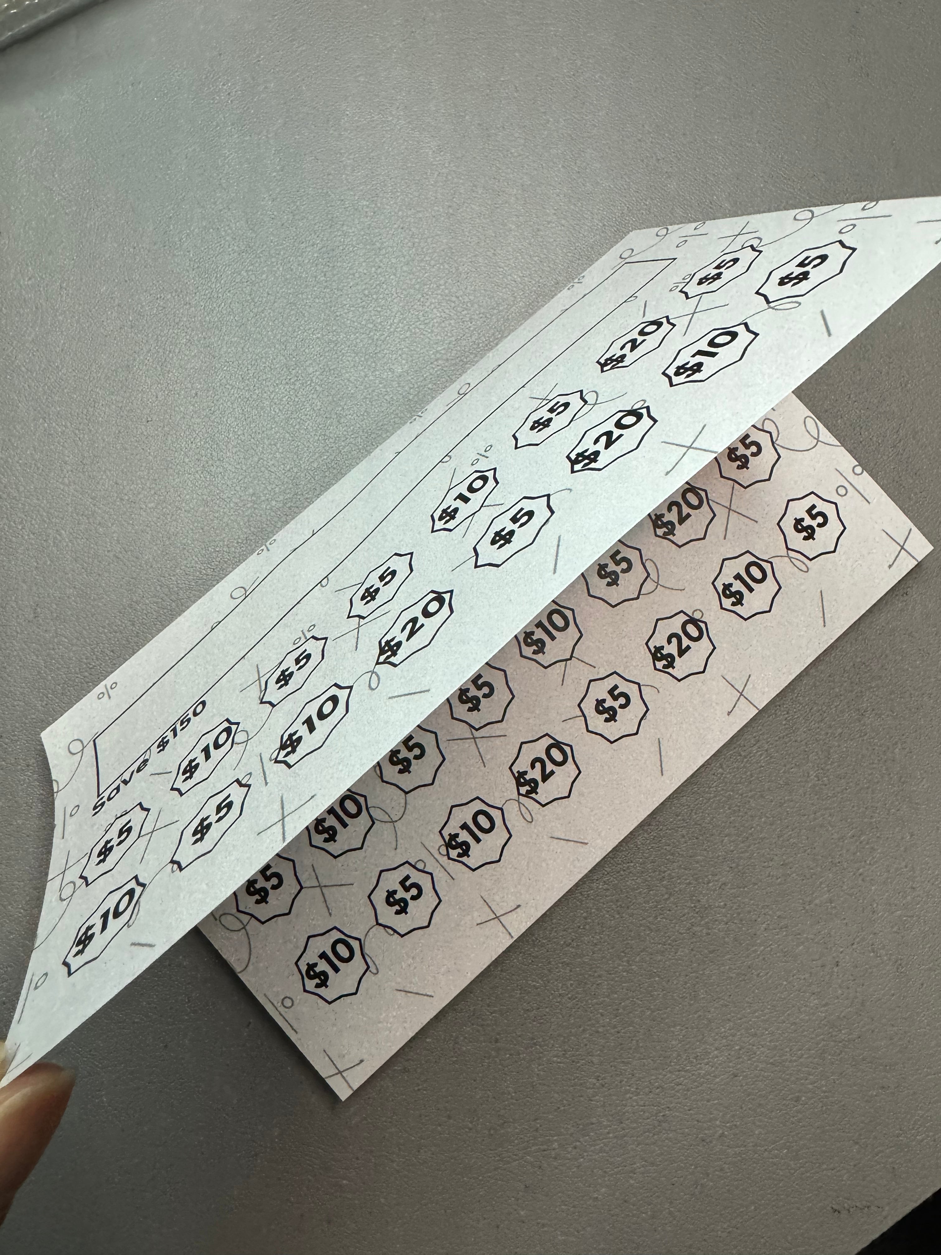 4 x 7 Savings Notepad