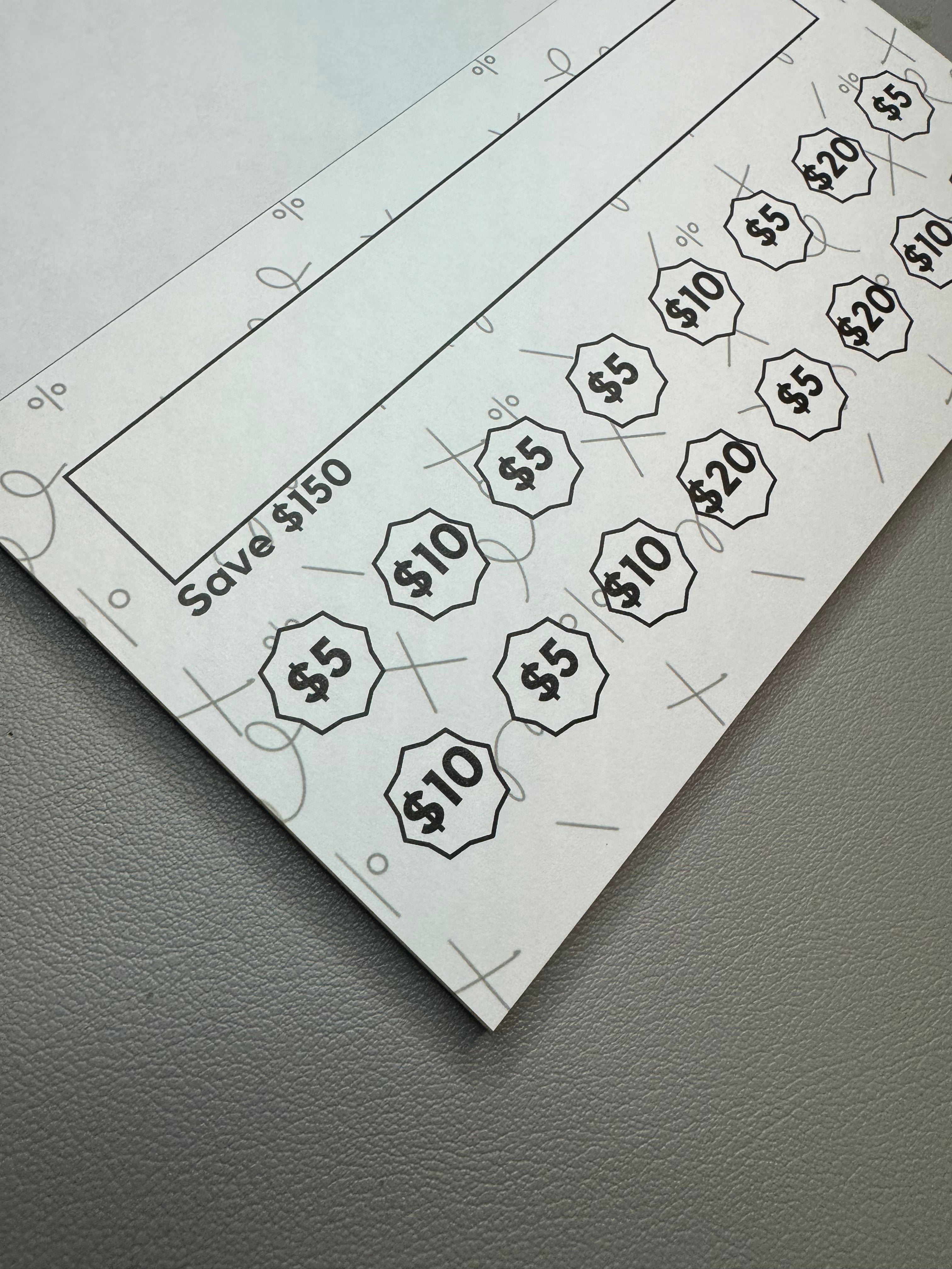 4 x 7 Savings Notepad