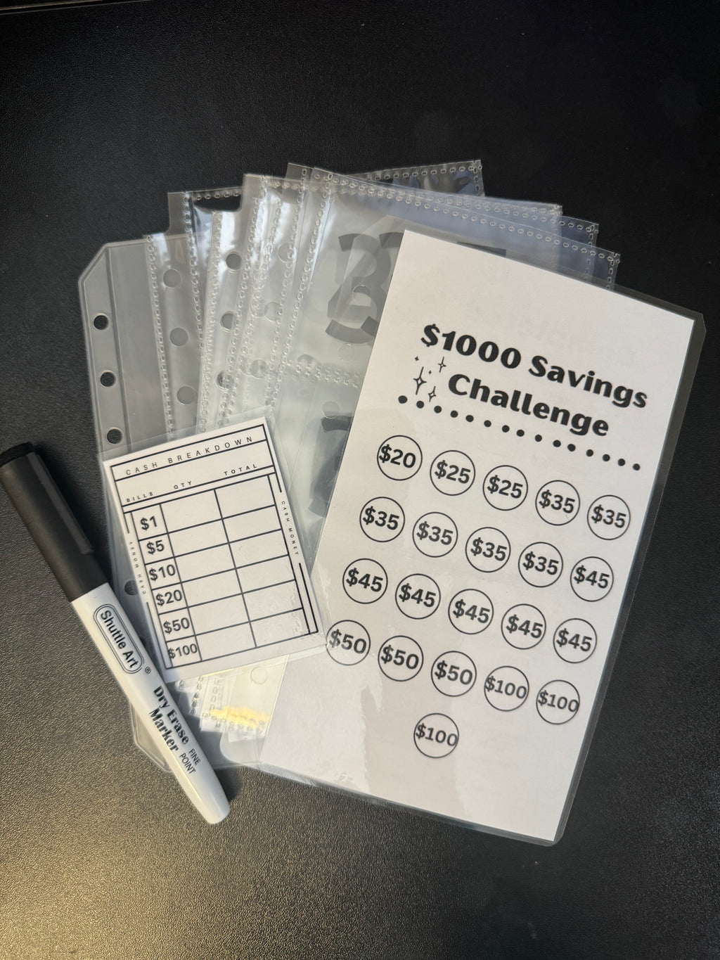 A6 Binder Inserts bundle