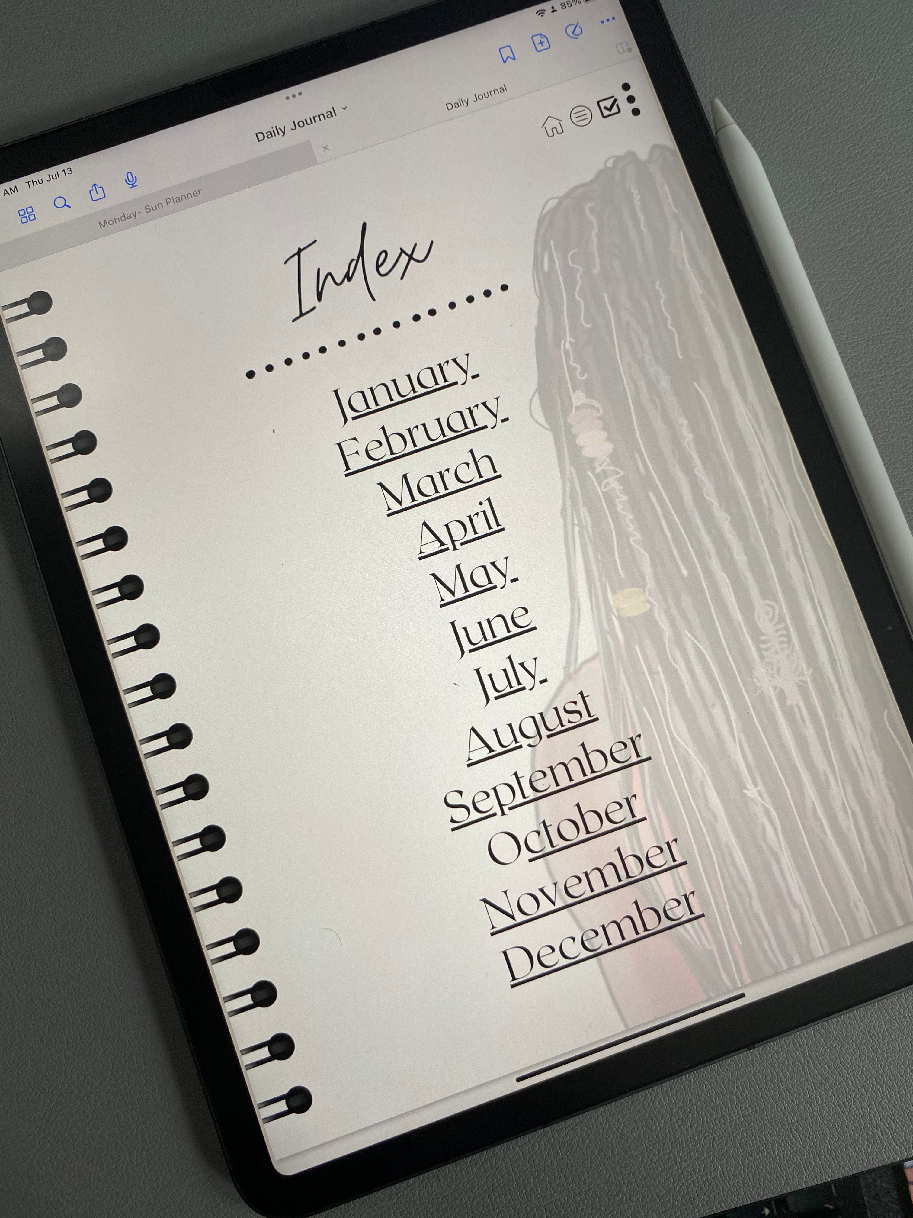 Digital Daily Journal Book | Planner