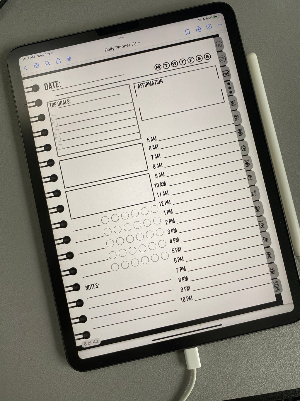 Digital Daily Journal Book | Planner