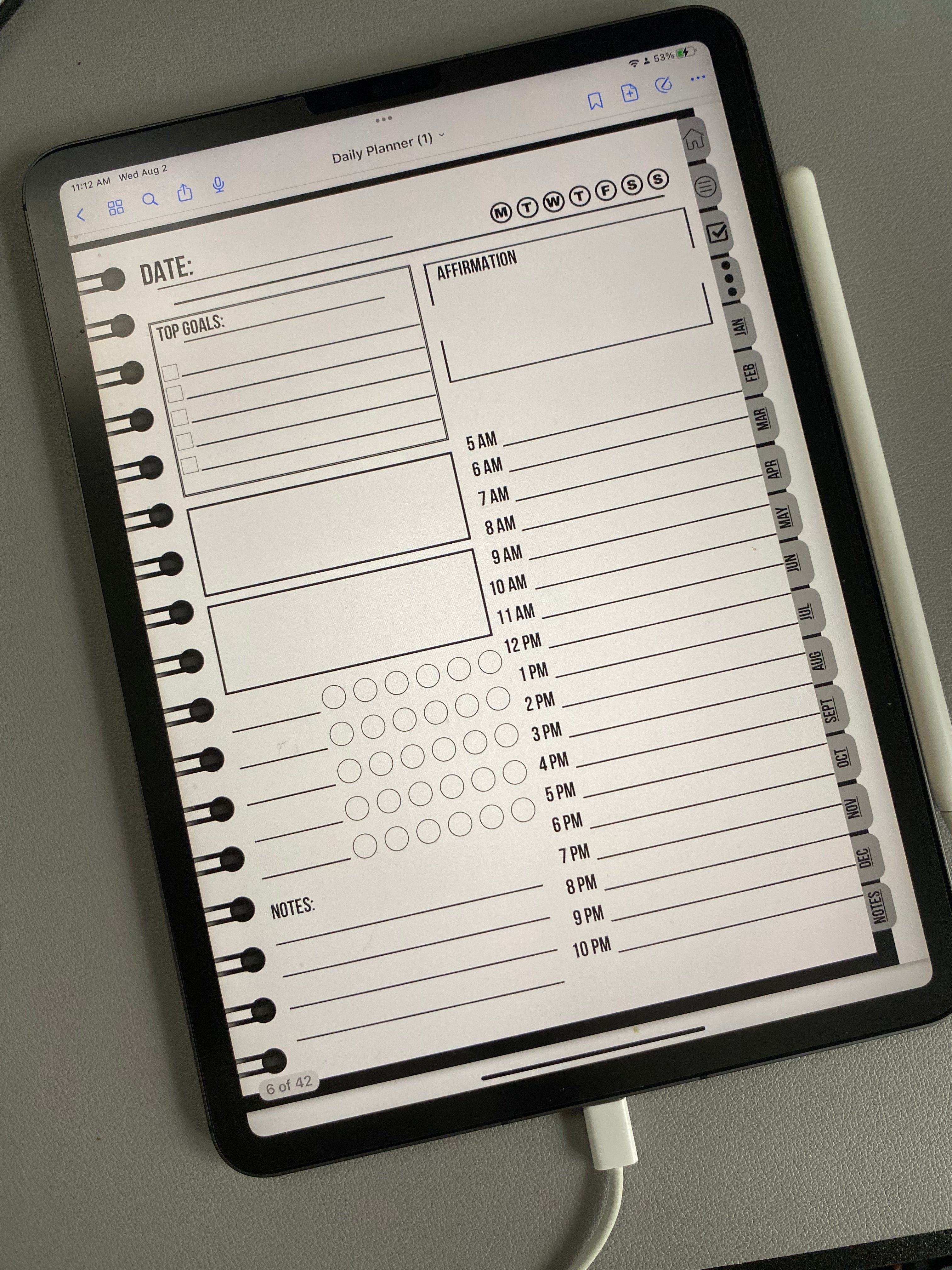 Digital Daily Journal Book | Planner
