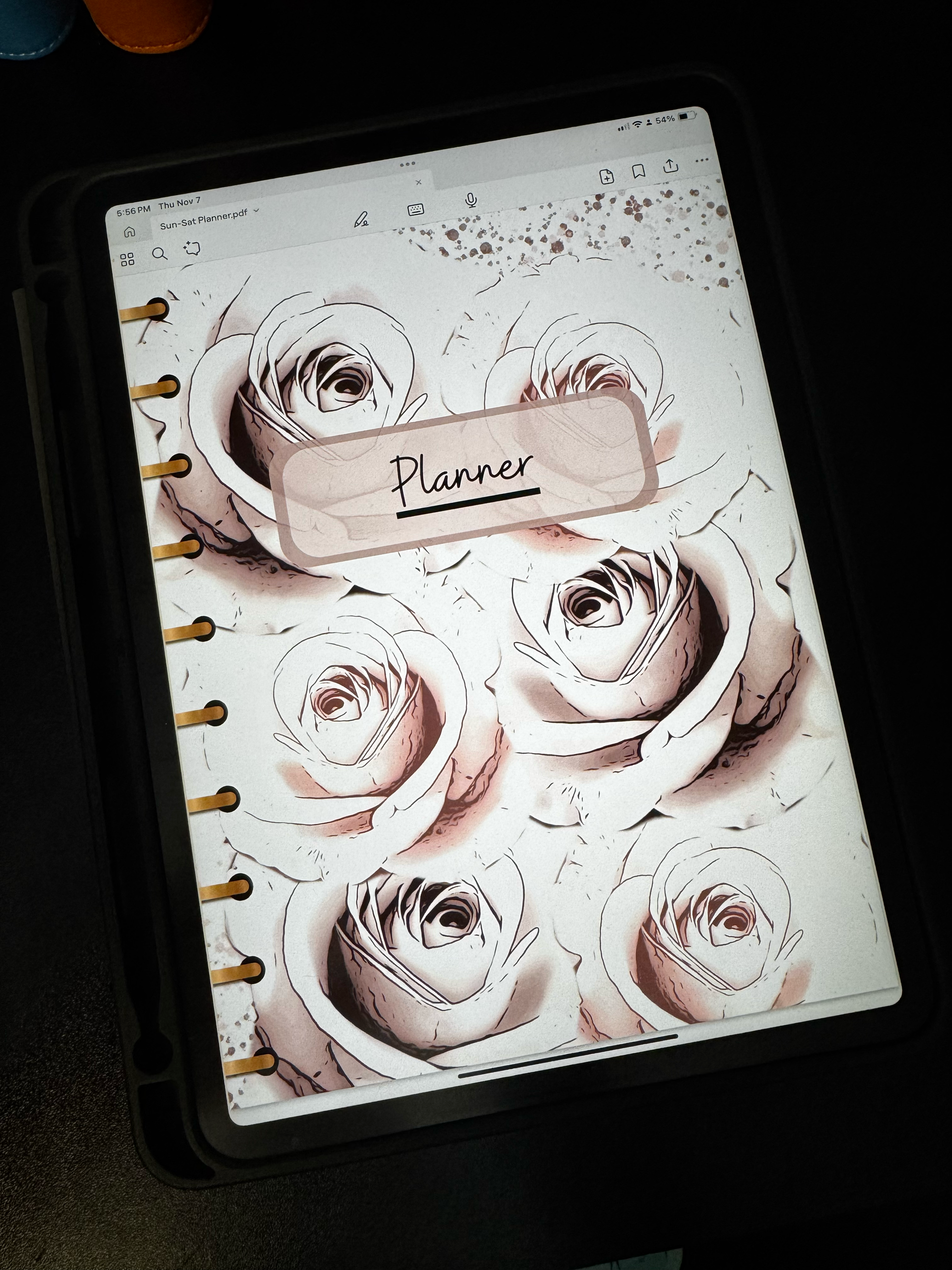 Floral Digital Monthly 24'-26' | Planner