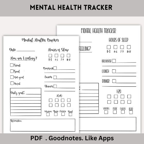 Mental Health Daily Tracker